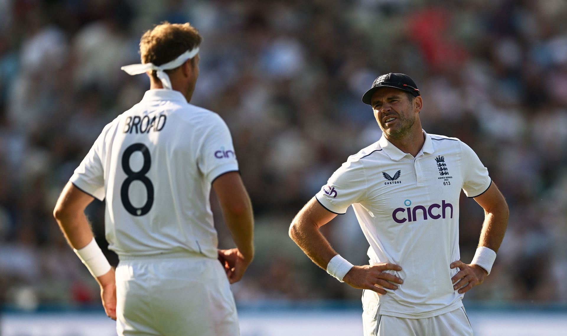 Anderson and Broad have 1274 Test wickets between them